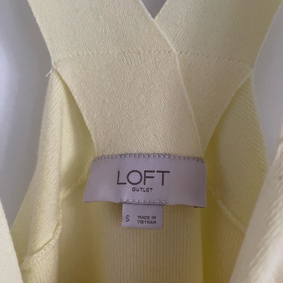 Loft - Sweater Tank Top, Size S - Picture 2 of 2